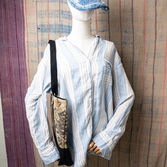 Upcycled handmade carhartt camo tote bag - Picture 3 of 7